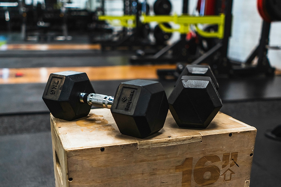 Commercial gym lighting ideas